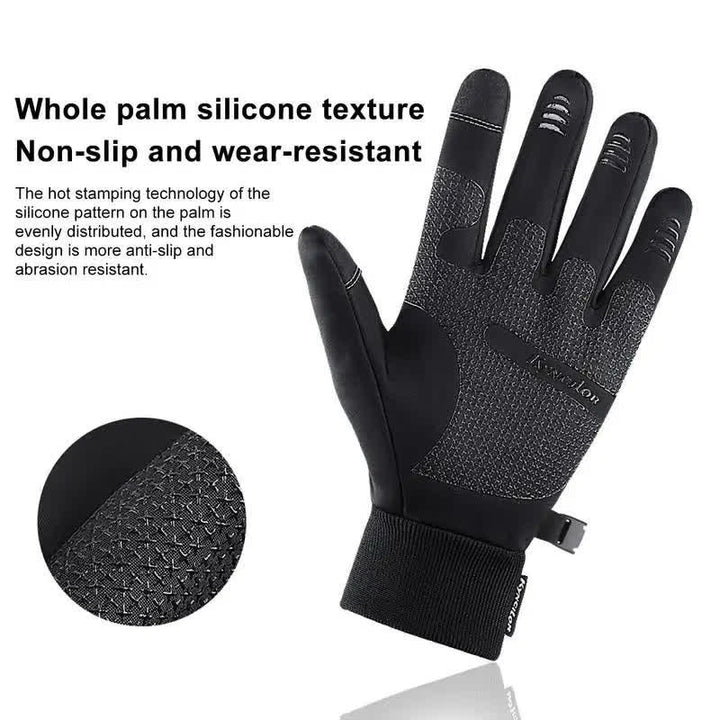 Guanti tattici elastici con touch screen per equitazione invernale
