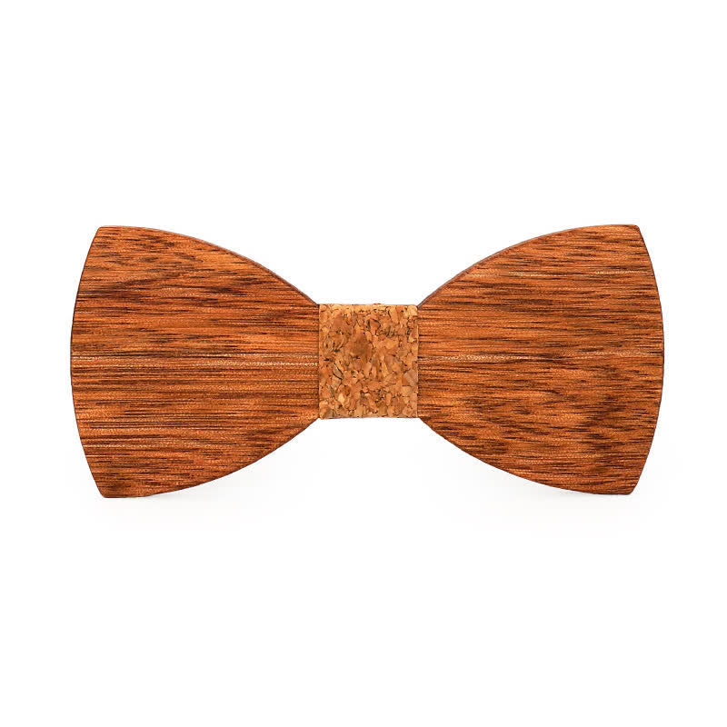Papillon in legno Begonia Vintage da uomo