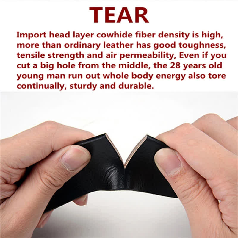 Cintura in pelle da motociclista punk da uomo