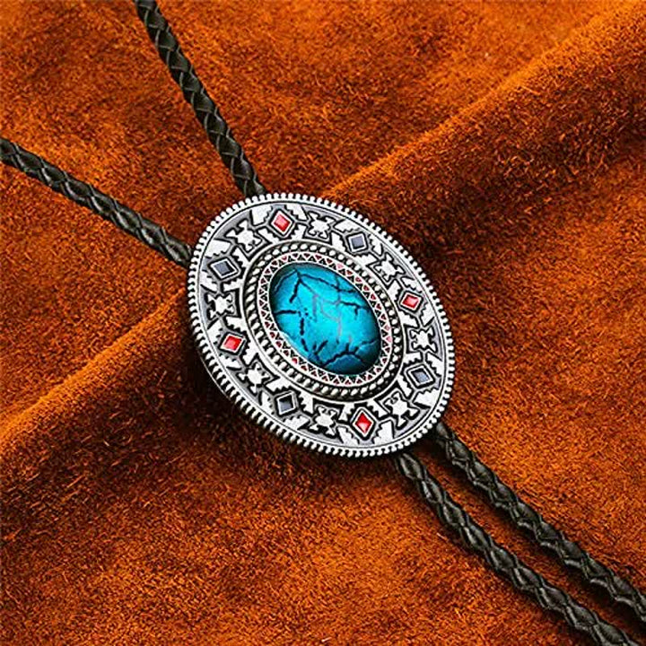 Cravatta classica Bolo Totem Indiano Nativo