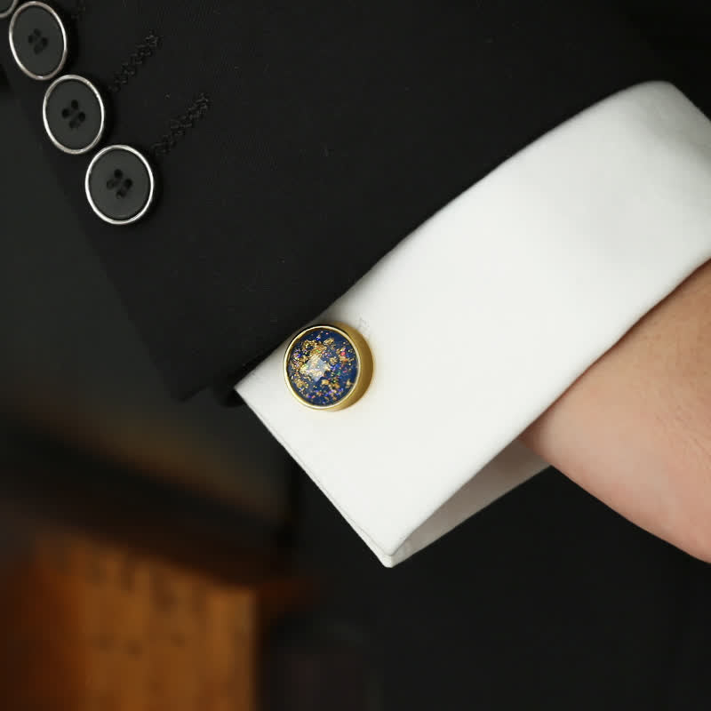Gemelli da camicia da uomo di lusso semplici e gentiluomo