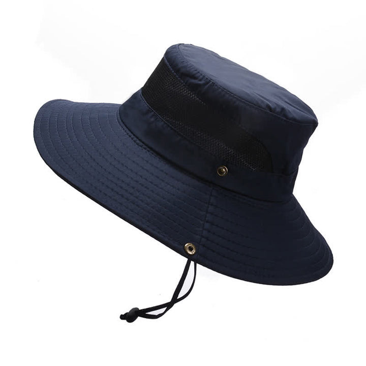 Cappello da viaggio da spiaggia con protezione solare estiva da uomo