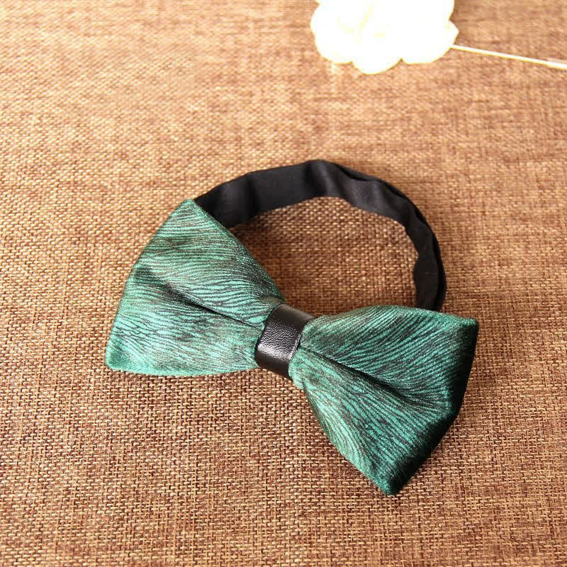 Papillon da uomo elegante e lussuoso in velluto per banchetto