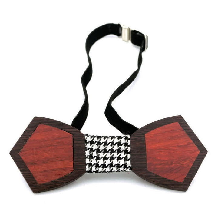 Papillon in legno con farfalla elegante da uomo