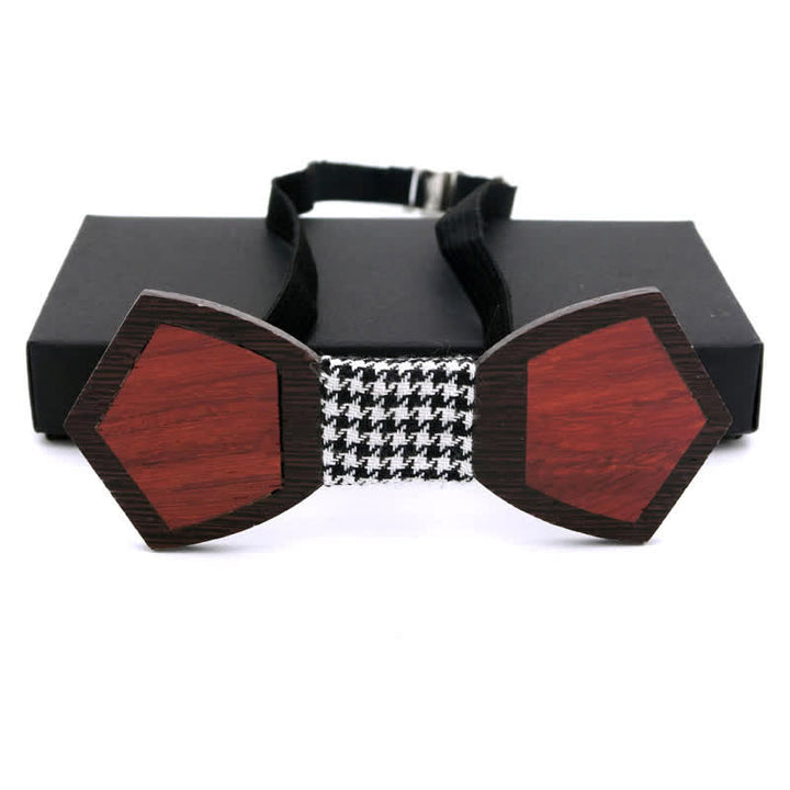Papillon in legno con farfalla elegante da uomo