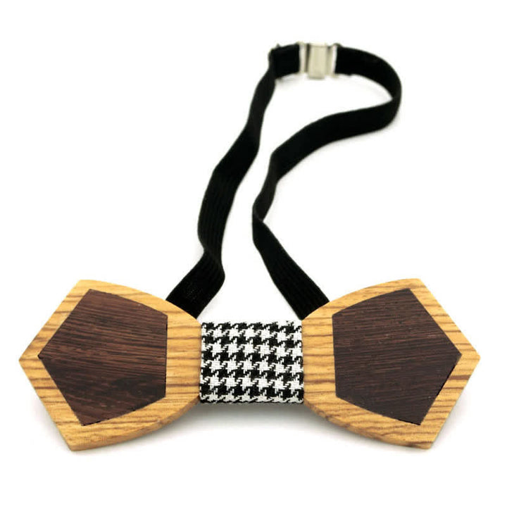 Papillon in legno con farfalla elegante da uomo