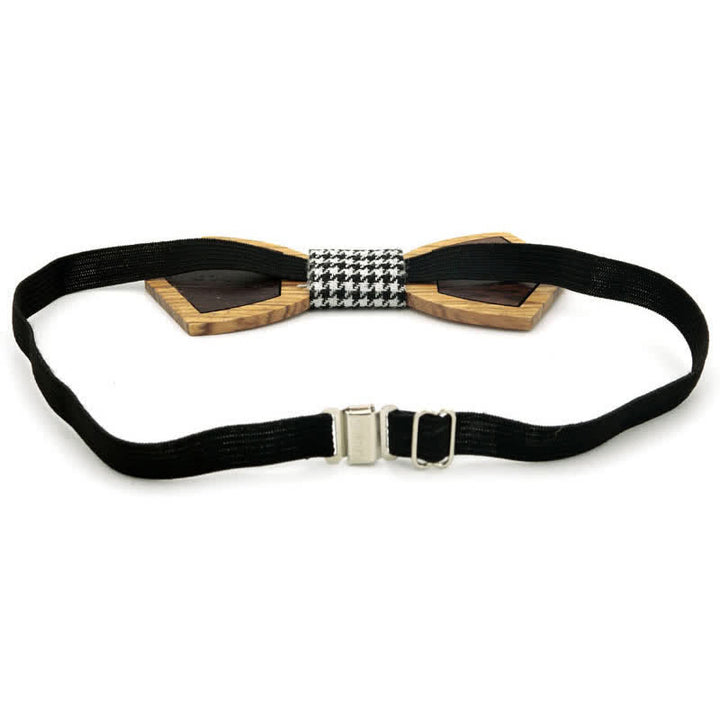 Papillon in legno con farfalla elegante da uomo