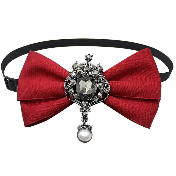 Papillon con applicazione di cristalli pendenti per bambini