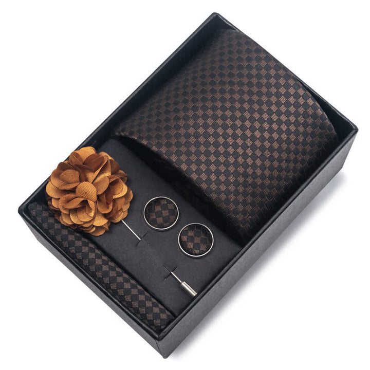 Set di 4 fazzoletti da taschino formali classici da uomo