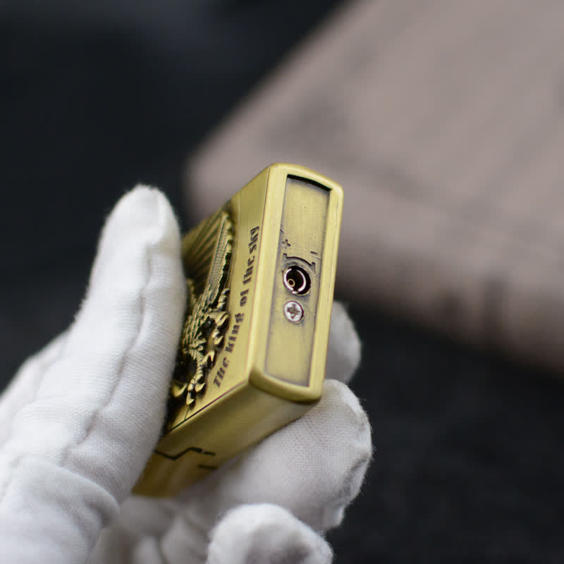 Accendino a butano ricaricabile Flying Eagle Grinding Wheel