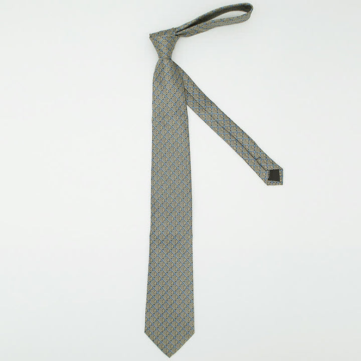 Set di 3 cravatte a quadri Gentlement da uomo