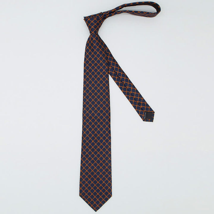 Set di 3 cravatte a quadri Gentlement da uomo