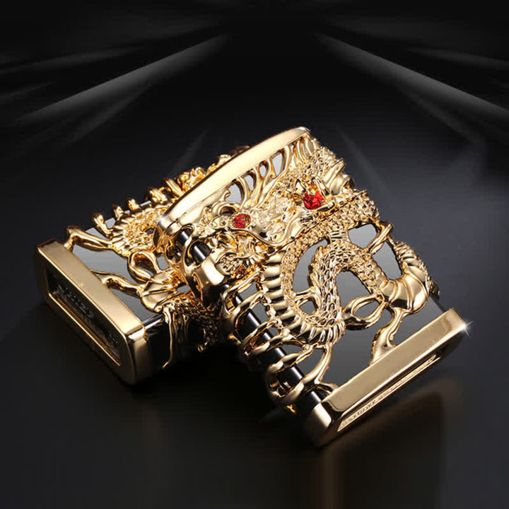 Accendino a cherosene ricaricabile Carving Domineering Dragon