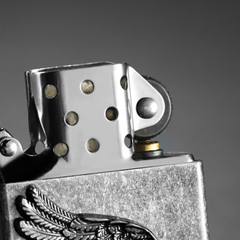 Accendino a cherosene ricaricabile Flying Angel Wings