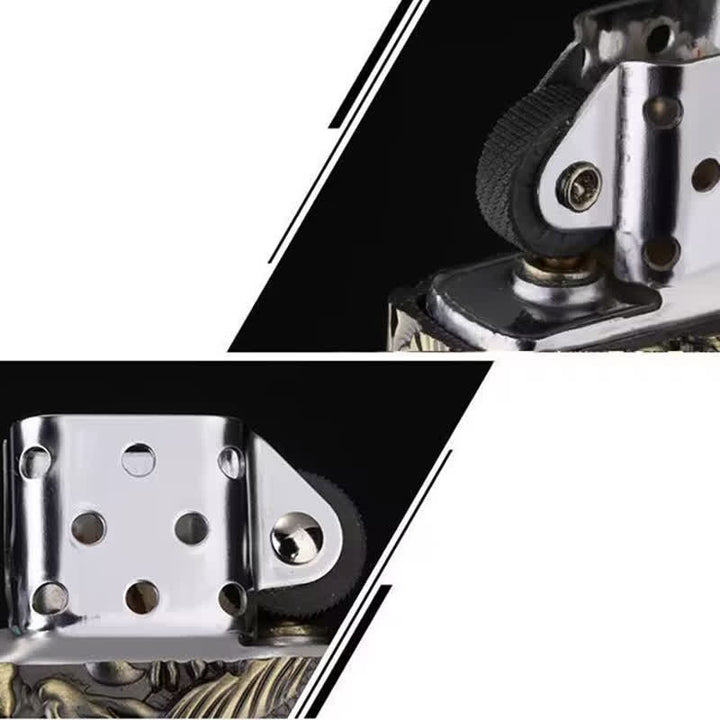 Accendino a cherosene ricaricabile Dragon Fish Relief