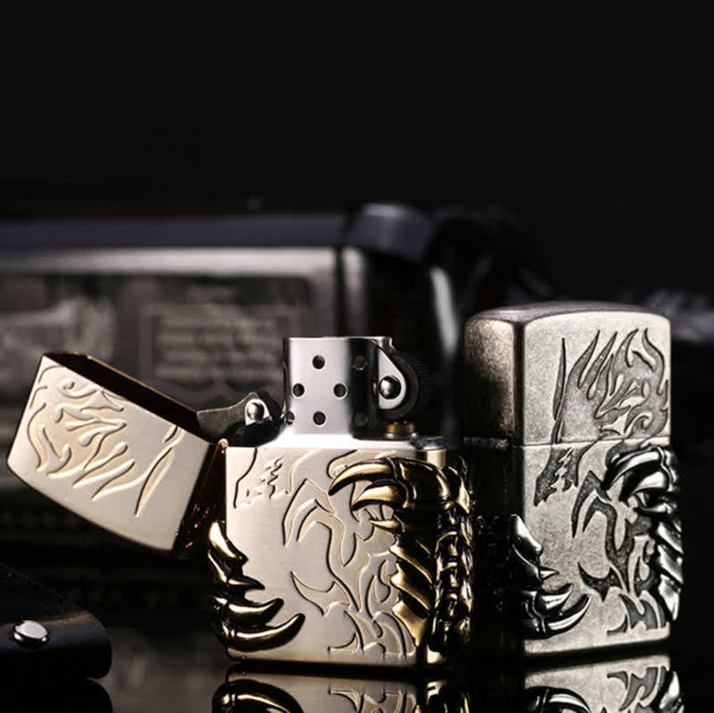 Accendino a cherosene ricaricabile Dragon Claw Relief