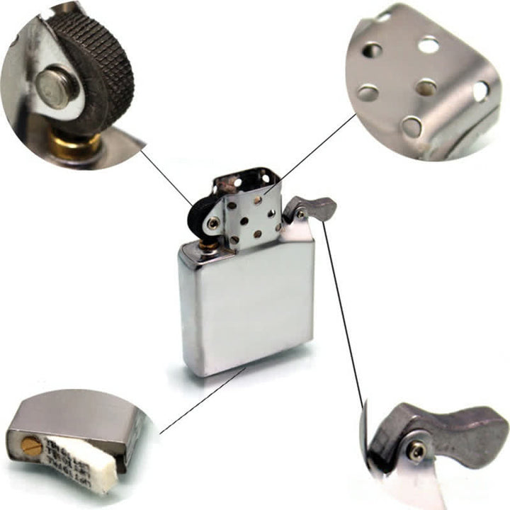 Accendino a cherosene ricaricabile personalizzato unico