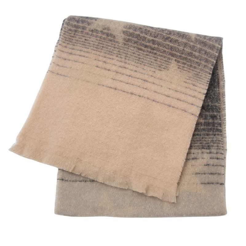 Sciarpa unisex spessa alla moda con stella a cinque punte