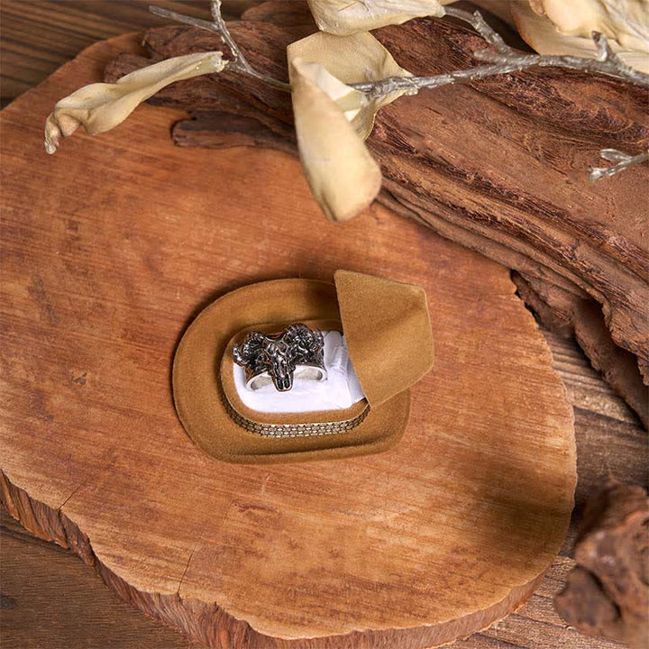 Set di anelli fantasma capra con fibbia accendino fai da te Ace Poker