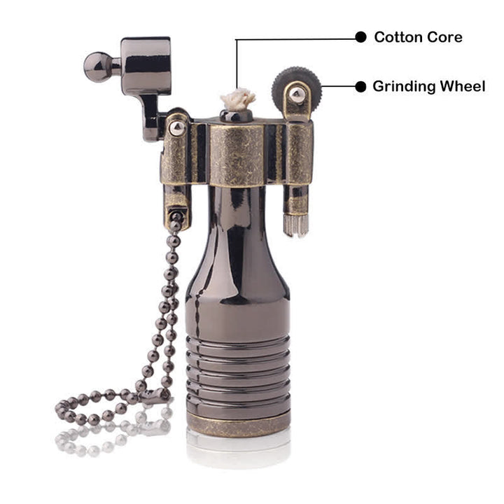 Accendino a cherosene ricaricabile Steampunk vecchio stile