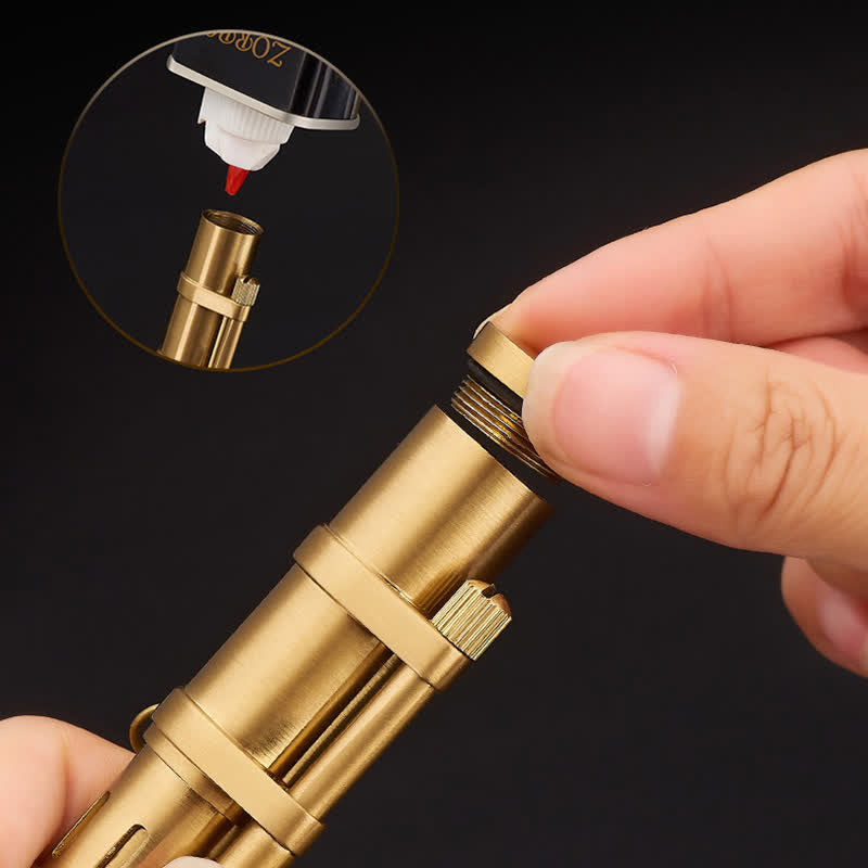 Accendino il cherosene ricaricabile a forma di bambù