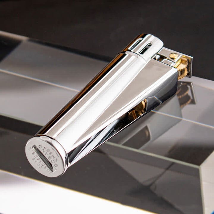 Accendino a cherosene ricaricabile cilindrico semplice ed elegante