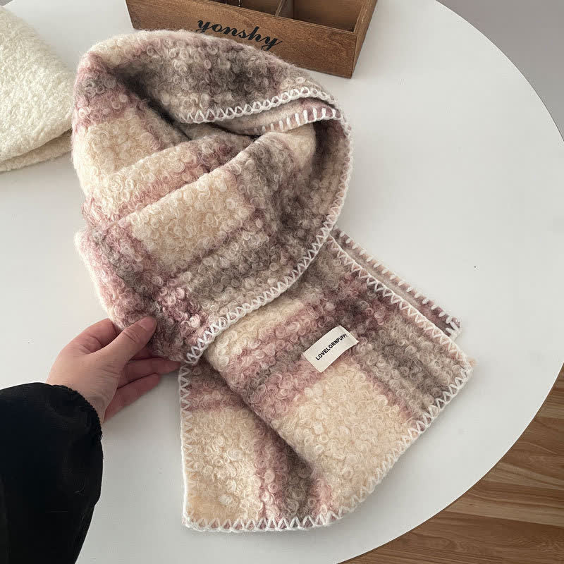 Sciarpa a quadri ultra flush unisex invernale