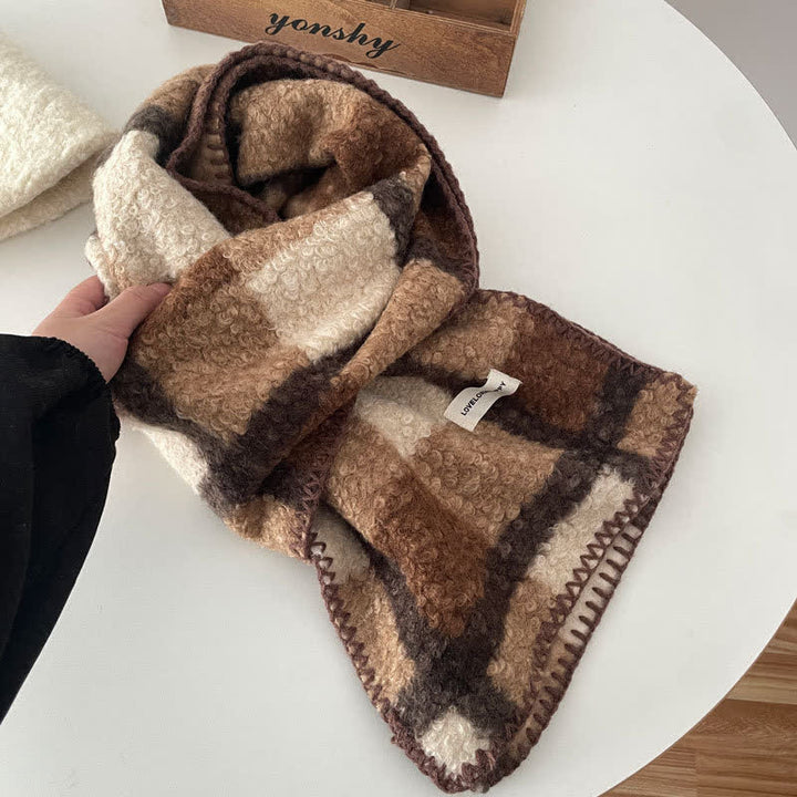 Sciarpa a quadri ultra flush unisex invernale