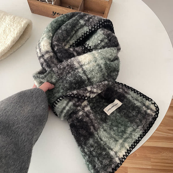 Sciarpa a quadri ultra flush unisex invernale