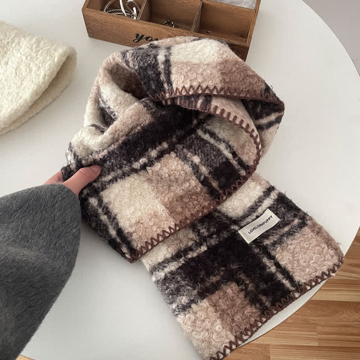 Sciarpa a quadri ultra flush unisex invernale