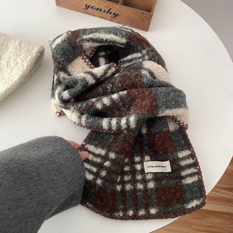 Sciarpa a quadri ultra flush unisex invernale