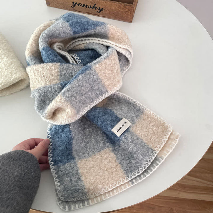Sciarpa a quadri ultra flush unisex invernale
