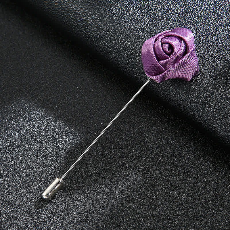 Set di 3 papillon da uomo con motivo Paisley Noble Pocket Corsage