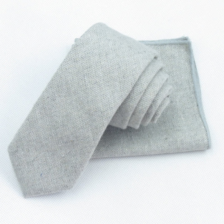 Set di 3 cravatte a farfalla in lana imitazione tinta unita da uomo