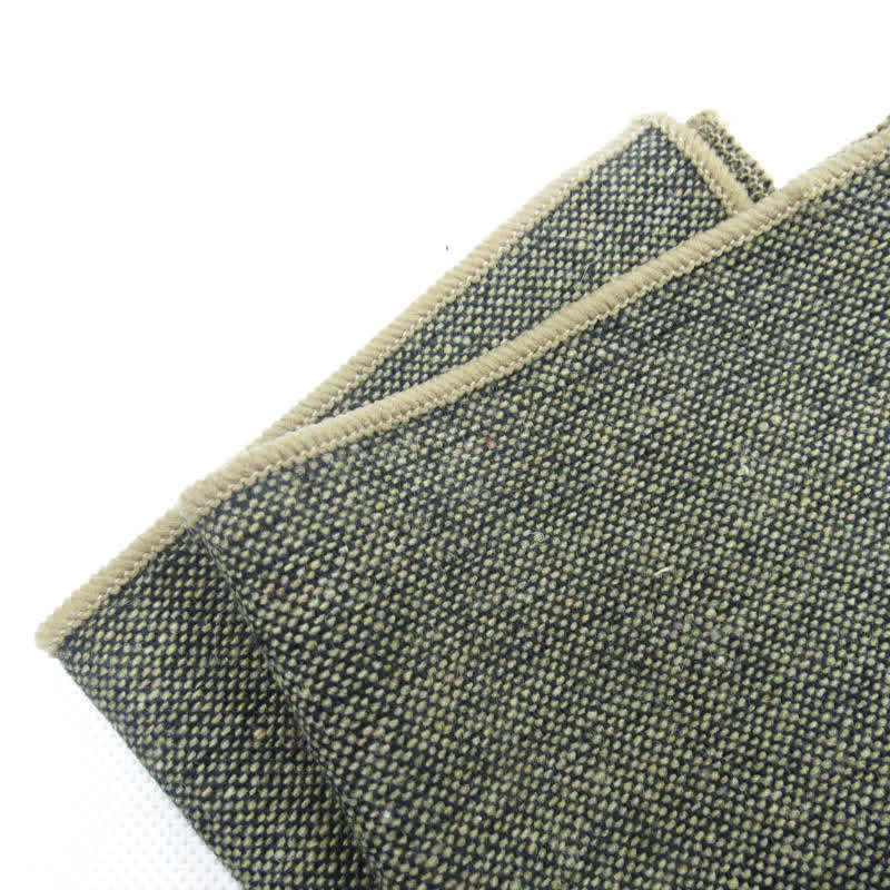 Set di 3 cravatte a farfalla in lana imitazione tinta unita da uomo