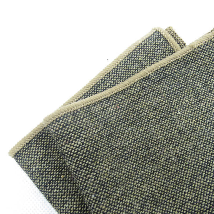 Set di 3 cravatte a farfalla in lana imitazione tinta unita da uomo