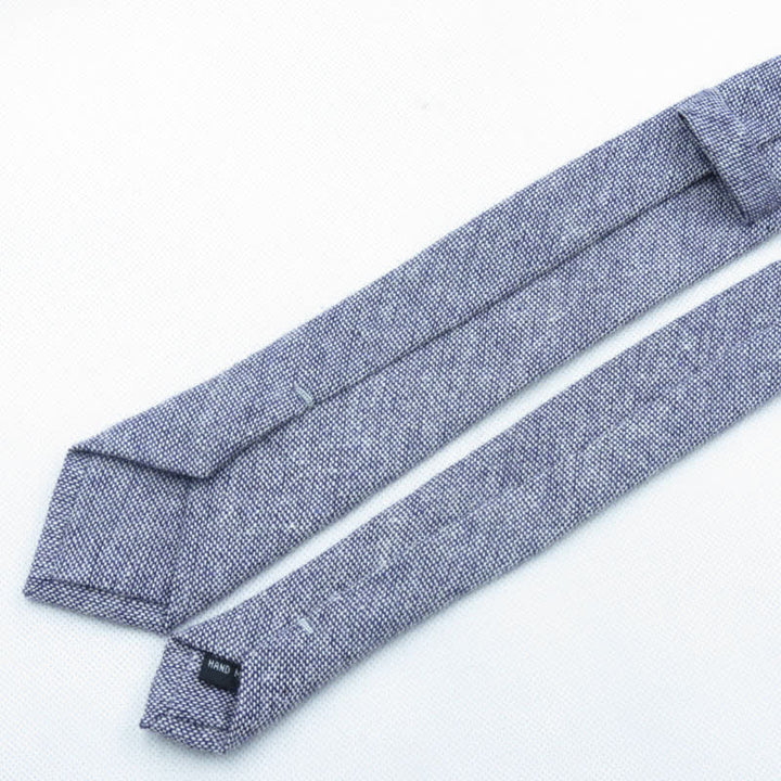 Set di 3 cravatte a farfalla in lana imitazione tinta unita da uomo