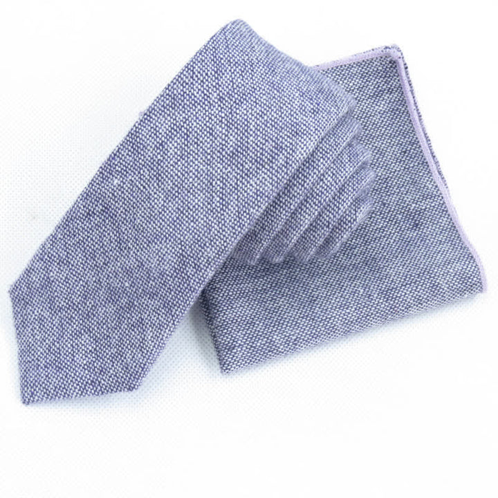 Set di 3 cravatte a farfalla in lana imitazione tinta unita da uomo