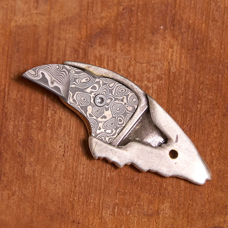 Fibbia per cintura fai da te con coltello nascosto Eagle, accendino, set di ciondoli nascosti Eagle