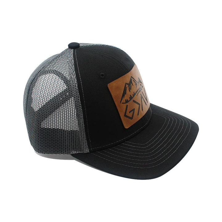 Cappello da camionista regolabile "Dio è più grande degli alti e bassi"