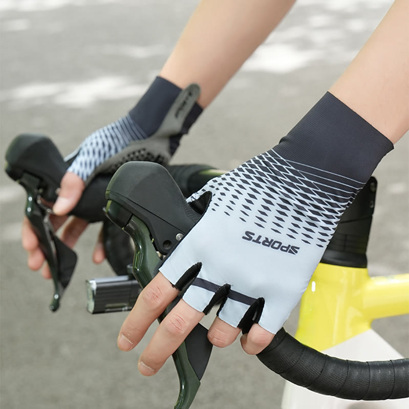 Guanti sportivi antiscivolo traspiranti senza dita