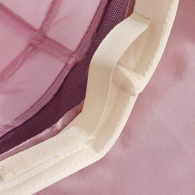 Cappello da sole da donna in seta a tesa larga con motivo floreale decorato con perle