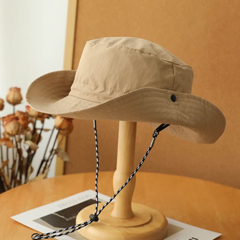 Cappello da campeggio e alpinismo pieghevole con protezione anti-UV