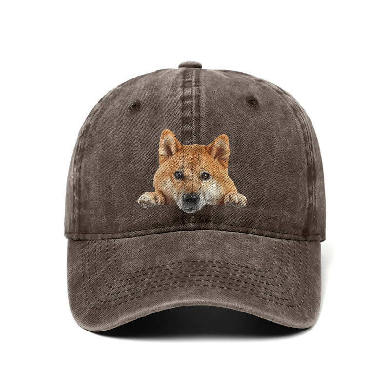 Cappellino da baseball regolabile per amanti dei cani Shiba Inu