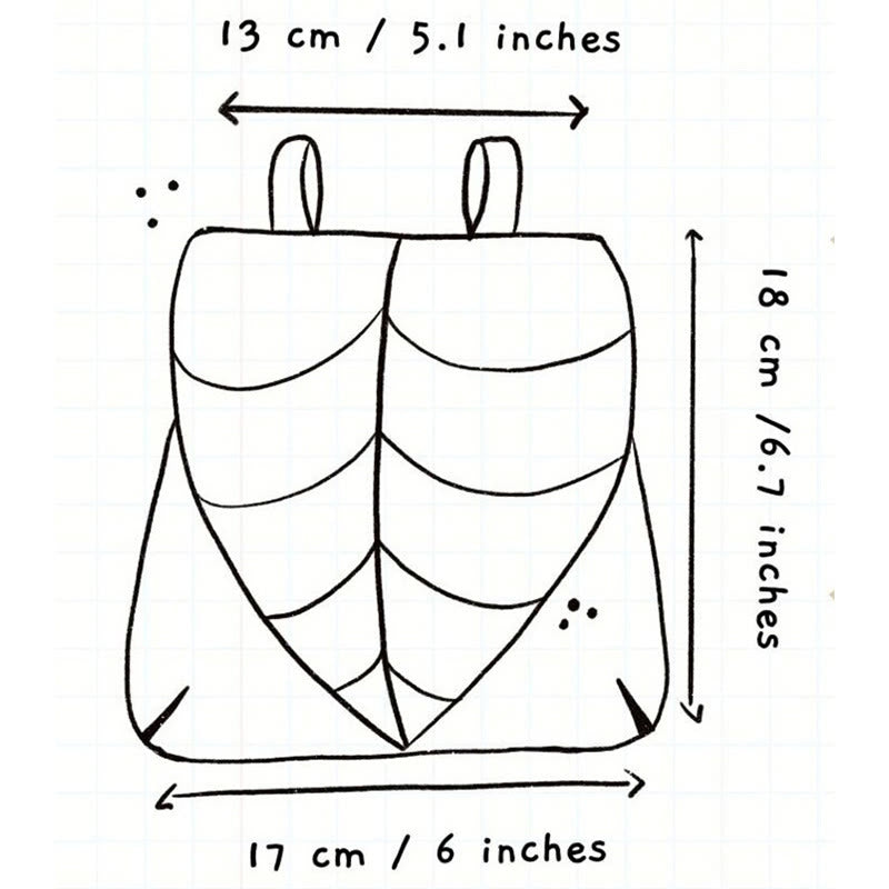 Borsa da cintura vichinga da donna a forma di foglia retrò di Halloween - image 11