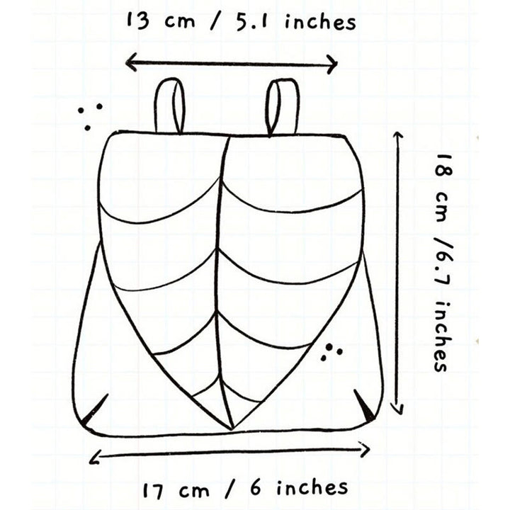 Borsa da cintura vichinga da donna a forma di foglia retrò di Halloween - image 11