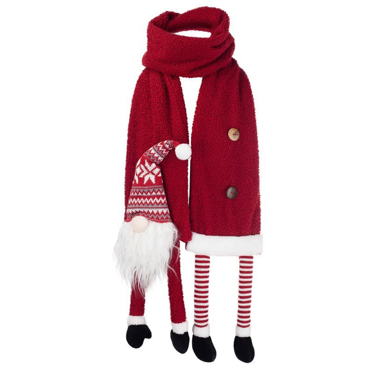 Sciarpa invernale rossa di Babbo Natale creativo - image 2