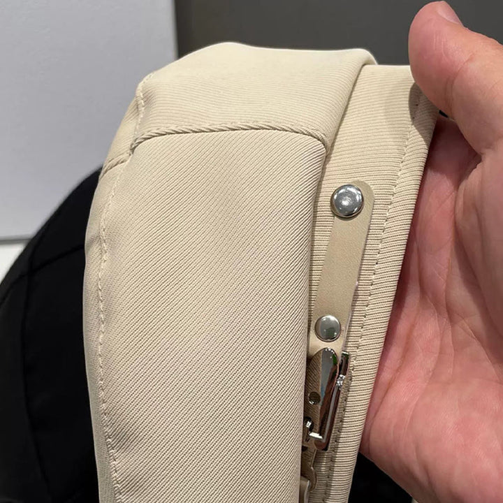 Cappello basco da donna con fibbia in metallo semplice alla moda invernale - image 4