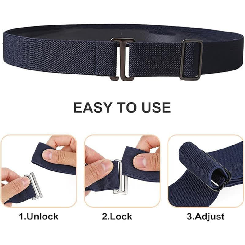 Cintura elastica regolabile da uomo per rimanere invisibile - image 4