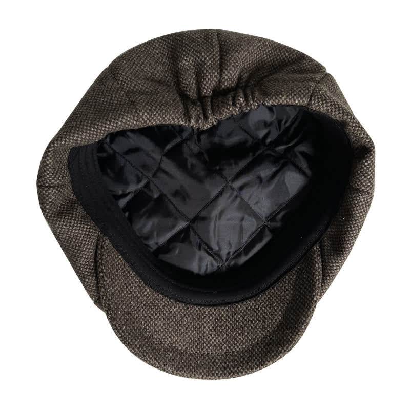 Berretto ottagonale vintage Auburn Newsboy